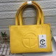 Yellow Fashion Simplicity Geometric Letter Bags
