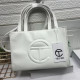 White Fashion Simplicity Geometric Letter Bags