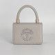 Khaki Fashion Vintage Letter Hot Drill Bags