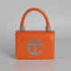 Orange Fashion Vintage Letter Hot Drill Bags