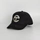 Black Fashion Street Letter Hot Drill Hat