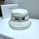 White Fashion Simplicity Letter Embroidered Hat