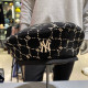 Black Fashion Simplicity Letter Embroidered Hat
