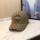 Khaki Fashion Casual Letter Patchwork Hat