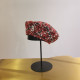 Burgundy Fashion Celebrities Letter Embroidered Hat