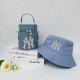 Blue Fashion Casual Hot Drilling Letter Bags