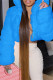 Lake Blue Fashion Casual Solid Cardigan Hooded Collar Outerwear