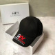 Black Fashion Casual Letter Embroidered Hat