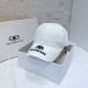 White Fashion Casual Letter Embroidered Hat