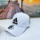 White Fashion Casual Letter Embroidered Hat