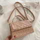 Khaki Fashion Simplicity Letter Bags