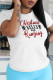 White Casual Vintage Print Patchwork O Neck T-Shirts