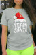 Grey Party Vintage Print Patchwork O Neck T-Shirts