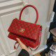 Red Fashion Simplicity Plaid Letter Bags