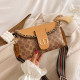 Khaki Fashion Casual Print Patchwork Bags