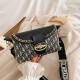 Black Fashion Casual Print Patchwork Bags
