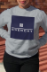 Grey Casual Street Print Patchwork O Neck Tops