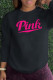 Black Fashion Street Print Patchwork Letter O Neck Tops