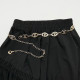 Rose Gold Fashion Simplicity Letter Chains Waist Chain