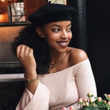 Red Fashion Casual Solid Basic Hat