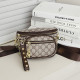 Light Coffee Fashion Street Letter Print Patchwork Bags