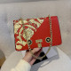 Red Fashion Casual Print Patchwork Bags