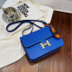 Blue Fashion Casual Solid Patchwork Bags