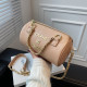 Khaki Fashion Casual Letter Patchwork Bags