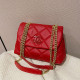 Red Fashion Casual Plaid Patchwork Bags