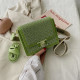 Green Fashion Casual Patchwork Hot Drill Bags