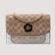White Fashion Casual Patchwork Chains Bags