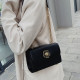Black Fashion Casual Solid Patchwork Bags
