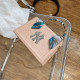 Pink Fashion Casual Letter Patchwork Bags