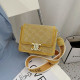 Yellow Fashion Casual Patchwork Hot Drill Bags