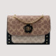 Black Fashion Casual Patchwork Chains Bags