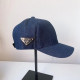 Navy Blue Fashion Vintage Letter Patchwork Hat
