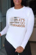 Brown Fashion Casual Letter Print Basic O Neck T-Shirts
