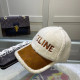 Brown Fashion Casual Letter Embroidered Patchwork Hat