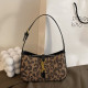 Leopard Print Fashion Vintage Letter Patchwork Bags