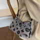 Light Gray Fashion Street Patchwork Chains Bags