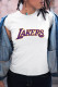 White Street Sportswear Print Patchwork Letter O Neck T-Shirts
