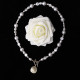 Gold Fashion Elegant Letter Patchwork Necklaces