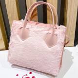 Pink Fashion Casual Solid Patchwork Crossbody Bag