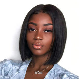 Black Fashion Casual Short Hair Hood