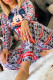 Multicolor Fashion Casual Character Print Patchwork O Neck Long Sleeve Two Pieces