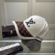 White Fashion Vintage Letter Patchwork Hat
