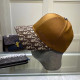 Brown Fashion Letter Patchwork Hat