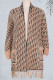 Khaki Fashion Street Letter Tassel Outerwear