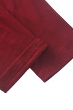 Pink Sexy Solid Bandage Patchwork O Neck One Step Skirt Dresses
