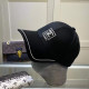 Black Fashion Simplicity Letter Patchwork Hat